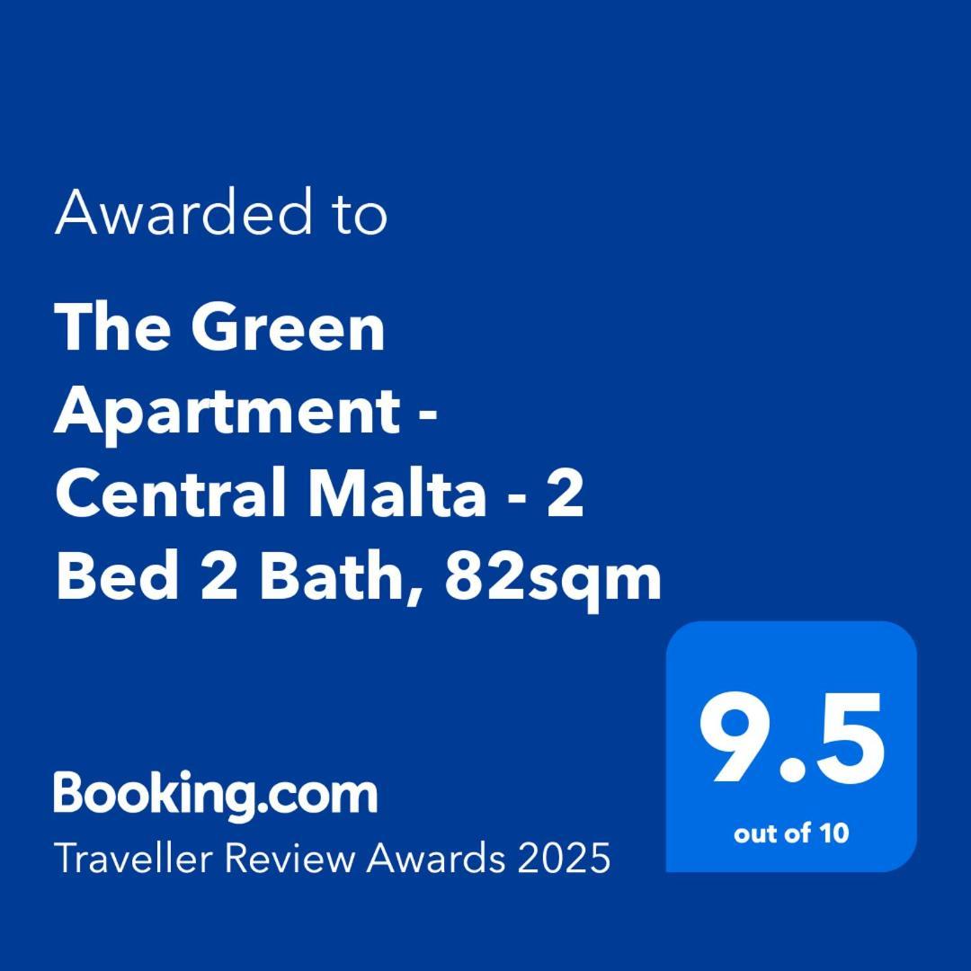 The Green Apartment - Central Malta - 2 Bed 2 Bath, 82Sqm Msida Exterior foto